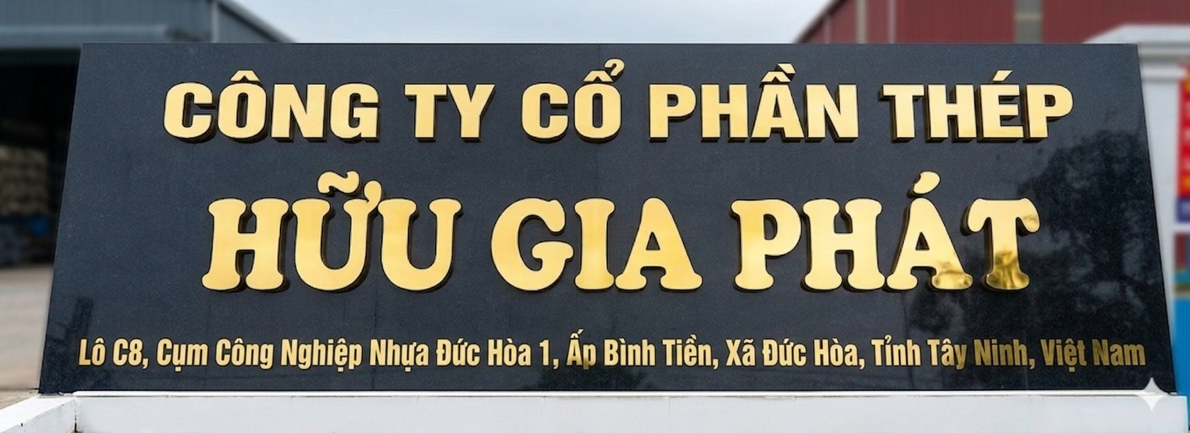 CÔNG TY CỔ PHẦN THÉP HỮU GIA PHÁT